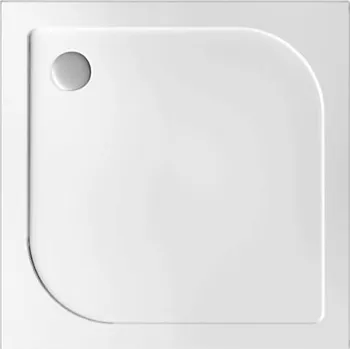 Sprchová vanička Polimat Kompaktní čtvercová akrylátová sprchová vanička Tenor 3 80x80 (90x90) Barva: Bílá, Rozměry (cm): 90x90