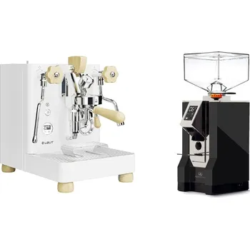 Kávovar Lelit Bianca PL162T V3, white + Eureka Mignon Perfetto, CR black