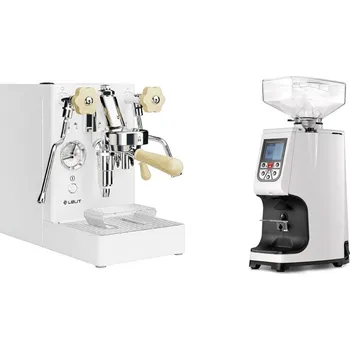 Kávovar Lelit Mara PL62X V2, white + Eureka Atom 60, white