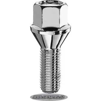 Šroubek na kolo Šroub - M12x1,5x24 - kužel 60° - klíč 17 (C17A24, M1215KE24S)