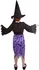 Karnevalový kostým Rappa Dětský kostým čarodějnice s netopýry a kloboukem M