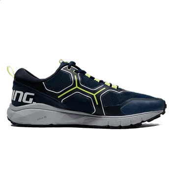 Pánská běžecká obuv Salming Recoil Trail Men DressBlue/LimePunch/White vel. 10,5 UK = 46 EUR