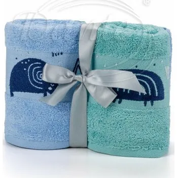 Dekorativní polštářek Dante Sada ručníků ZVÍŘÁTKA - 2x 30 x 50 cm, 2x 50 x 70 cm