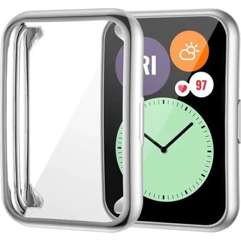 Obal Na Hodinky Pro Huawei Watch Fit 2 Barva: Stříbrná