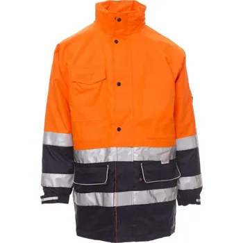 pracovní bunda Bunda Payper SECURITY Barva: Oranžová Fluo/ N, Velikost: 3XL