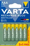 Varta Recycled AAA R2U 5 + 1 ks