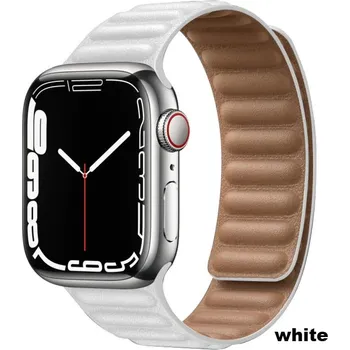 Magnetický Pásek Na Hodinky Apple Watch 38,40,41 Mm Možnosti: White