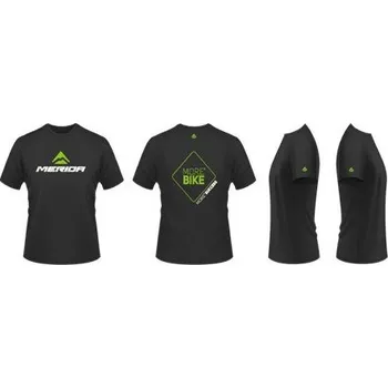 Cyklistické oblečení MERIDA Triko 2015 More Bike Edition černé S