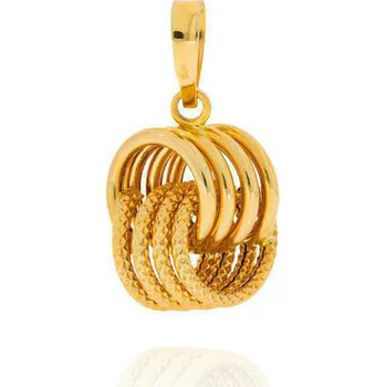 Přívěsek Moderní zlatý přívěsek na krk