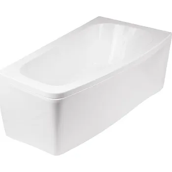 Panel k vaně Besco Krycí panel k asymetrické vaně Luna P 150x80, bílý Barva: Bílá, Orientace: Pravá