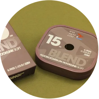 One More Cast Fluorocarbon Blend Fluorocarbon Hooklink Soft 20 m - 15 lb