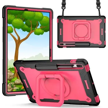 Pouzdro na tablet Outdoorový Kryt Na Samsung Galaxy Tab S7 Fe/ S8 Plus Barva: Černo-Nachová