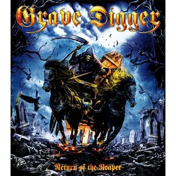 Nášivka nášivka na záda, zádovka Grave Digger - Return Of The Reaper
