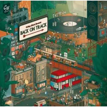 Zahraniční hudba 2LP Various: College Music Presents: Back on Track CLR 2025 Grey Clear Color Vinyl