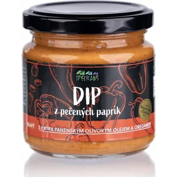 Dip z pečených červených paprik pálivý 150 g