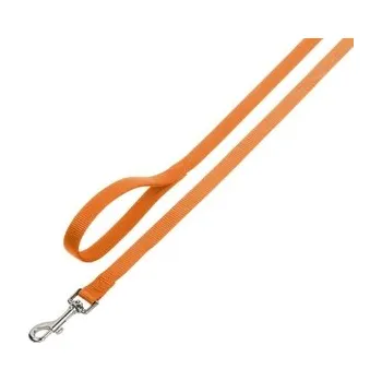 Obojek pro psa Nobby CLASSIC nylonové vodítko 120cm / 20mm oranžová
