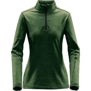 Stormtech Dámské Base Thermal Triko 1/4 Zip Velikost: XL, Barva: lahvově zelená