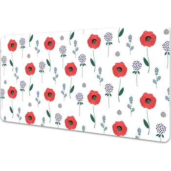 Stolní podložka Pracovní podložka na stůl Pole rudého máku