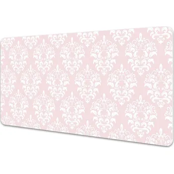 Stolní podložka Velká ochranná podložka na stůl Růžová damašek