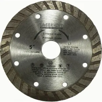 Řezný kotouč Kedas L00117 Diamantový řezný turbo kotouč L T 125 x 22,2 x 2,4 mm