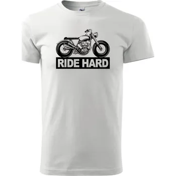 MSP Pánské triko s moto motivem 44 Ride hard
