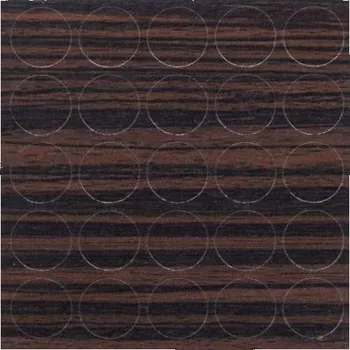 Nábytkové kování Interex Samolepicí krytka / Zebrano classic 14 mm