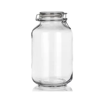 Dóza na potraviny BORMIOLI Dóza skleněná FIDO 4 l, transparent (BORMIOLI Dóza skleněná FIDO 4 l, transparent)