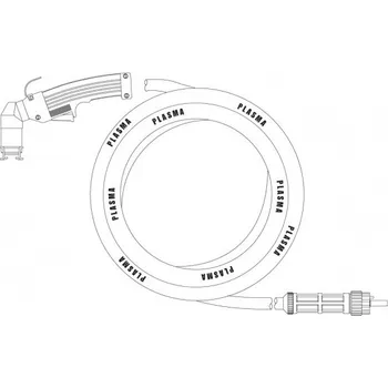 Příslušenství ke svářečce SPARTUS TS06351 A-141 A140 P-141 P140 Hořák ruční 12m CK typ A