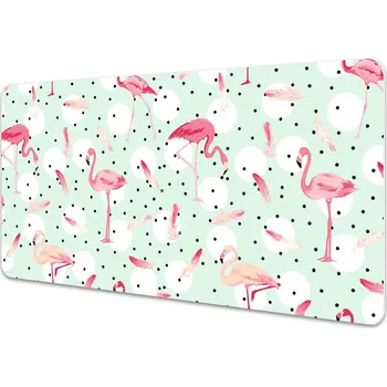 Stolní podložka Ochranná podložka na stůl Plameňáci a tečky