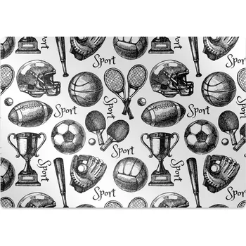 Podložka pod nábytek Podložka pod kolečkovou židli Sportovní motivy