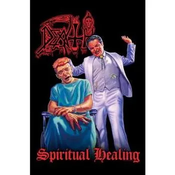 Nášivka Merch Death: Textilní Plakát Spiritual Healing