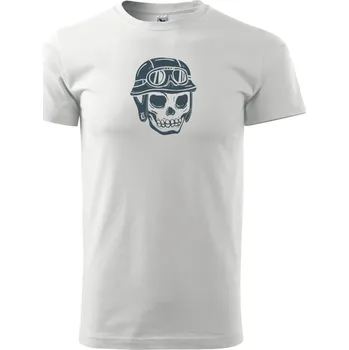 Pánské tričko MSP Pánské triko s moto motivem 69 lebka