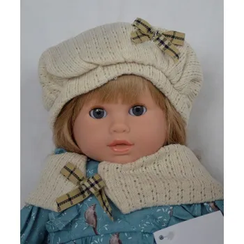 Panenka Realistická panenka- Tina v zimním overalu od španělské firmy Marina & Pau (Tina Viena - 42 cm - balená v sáčku)
