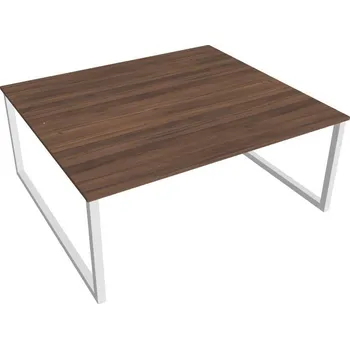 Kancelářský vozík HOBIS kancelářský stůl zdvojený - USD O 1800, ořech + doprava zdarma