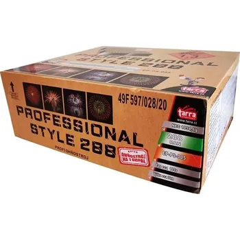 Zábavní pyrotechnika Ohňostroj -profi složený ohňostroj professional style 288 ran