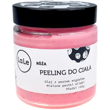 Tělový peeling La-Le Rose tělový peeling růže, 120 ml