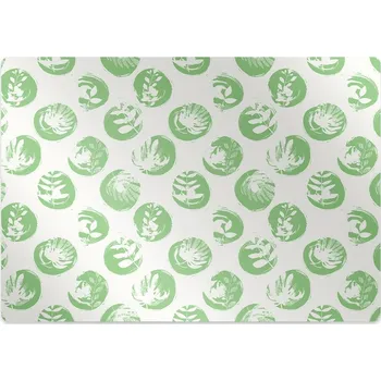 Podložka pod nábytek Ochranná podložka pod židli Rostliny v bodech