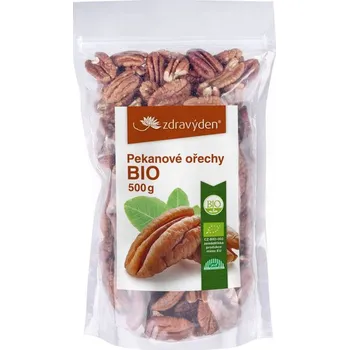 Zdravý den Pekanové ořechy BIO 500g