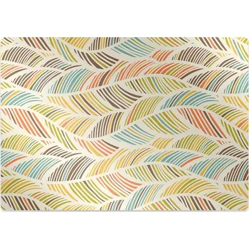 Podložka pod nábytek Podložka pod kancelářskou židli abstraktní vlny