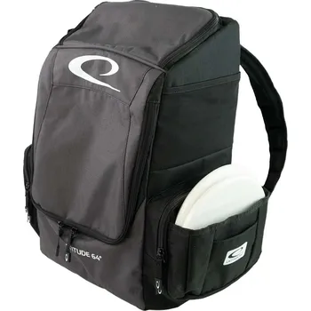 Latitude 64º Core Pro E2 Backpack - Černo-šedá/Black-Steel-gray (discgolf) (Super bag od L64)