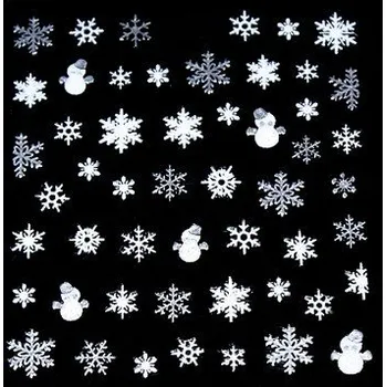 samolepka Samolepky WINTER 001 - white / silver