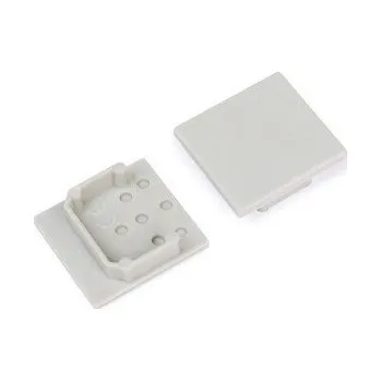 LED lišta Wireli Koncovka LINEA 20EF/TY Černá