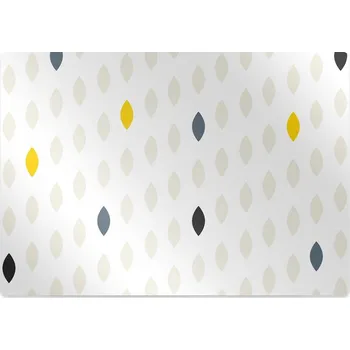 Podložka pod nábytek Ochranná podložka pod židli barevné citron