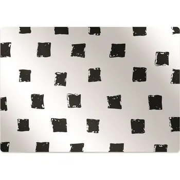 Podložka pod nábytek Podložka pod kancelářskou židli malované čtverce