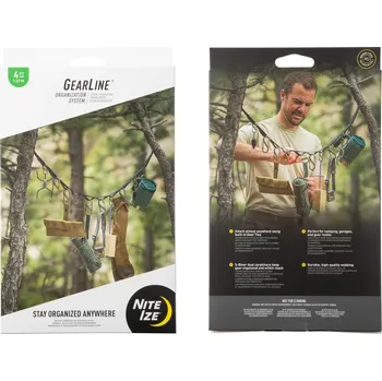 Vybavení pro přežití NITE IZE Závěsný organizér Nite Ize GearLine - taktický