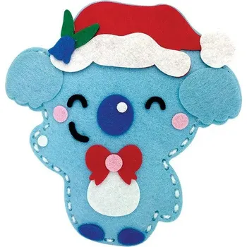 kreativní sada Medvídek koala - sada pro děti na výrobu plstěného zvířátka + návod