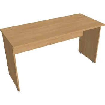 Kancelářský vozík HOBIS stůl pracovní rovný - GE 1400, dub + doprava zdarma