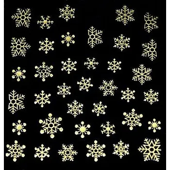 samolepka Samolepky WINTER 004 - gold