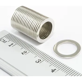 Dekorativní magnet orodian.cz Neodymový magnet prsten 14-10×1 mm - N38