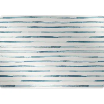 Podložka pod nábytek Ochranná podložka pod židli modré čáry